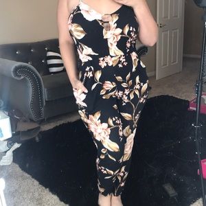 Floral Jumpsuit